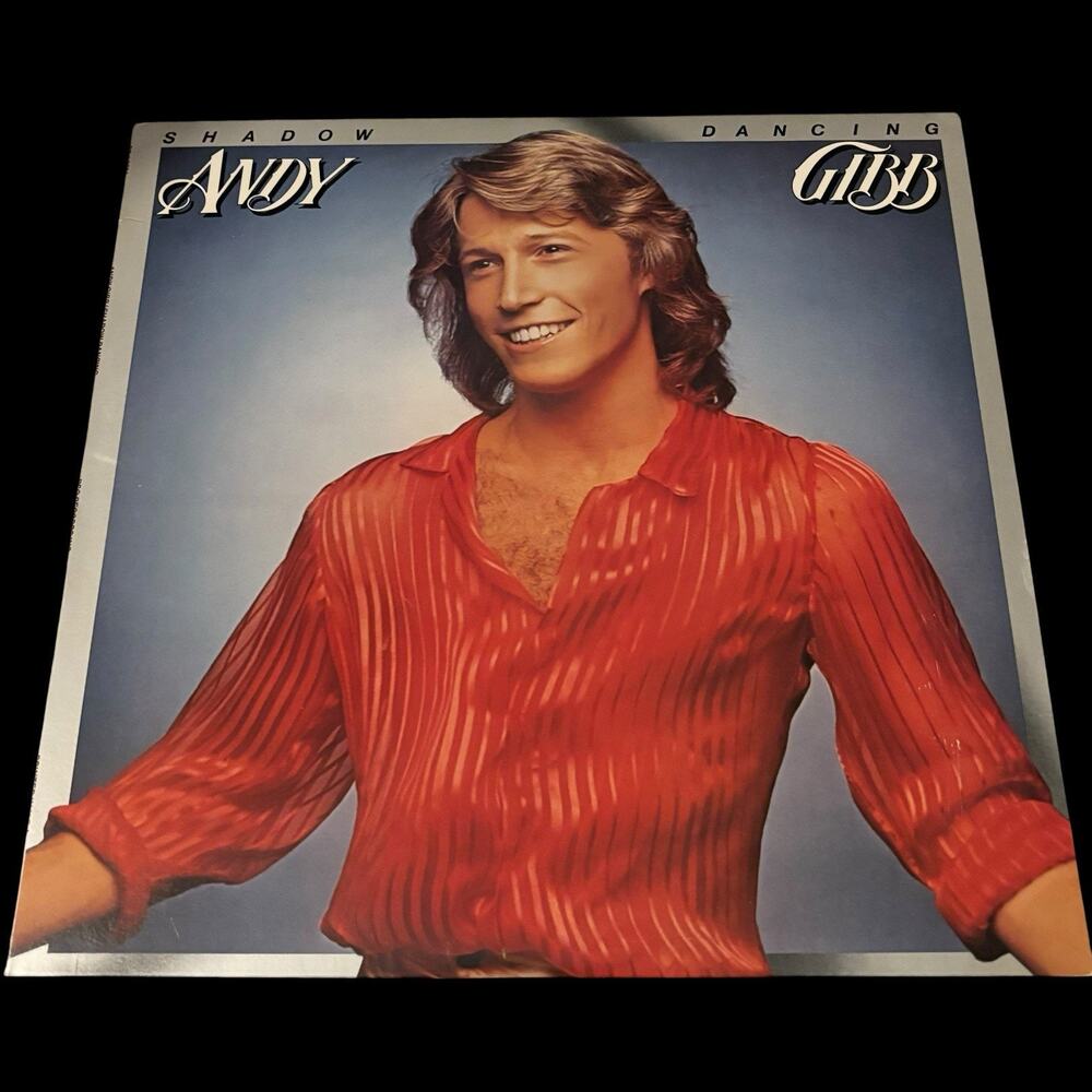 Andy Gibb Shadow Dancing Vinyl LP Record RSO 1978 Vintage Tested VG